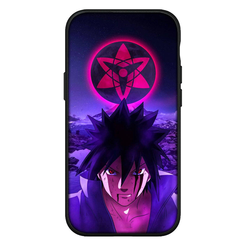 

Чехол для iPhone 16 15 Xiaomi Redmi Note 14 13 12 11 Pro Max X 8 16e Samsung Galaxy S25 S24 S23 Moto OPPO Huawei Аниме Наруто Учиха Саске Чехол для телефона for iPhone 13