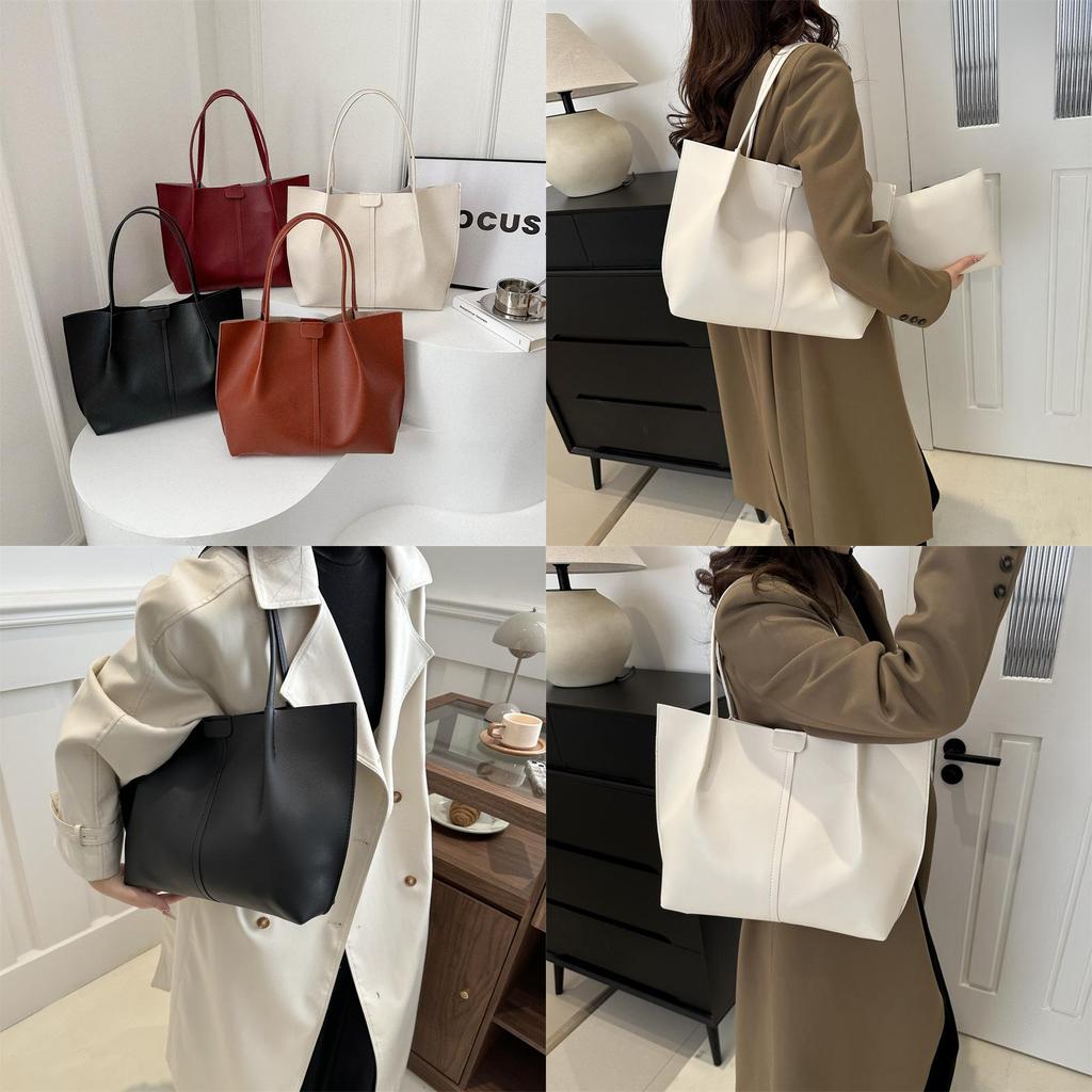 Wholesale Fashion Trend Large Capacity Mother Tote Bag Women Bags Spring New Basic Underarm Shoulder Bag