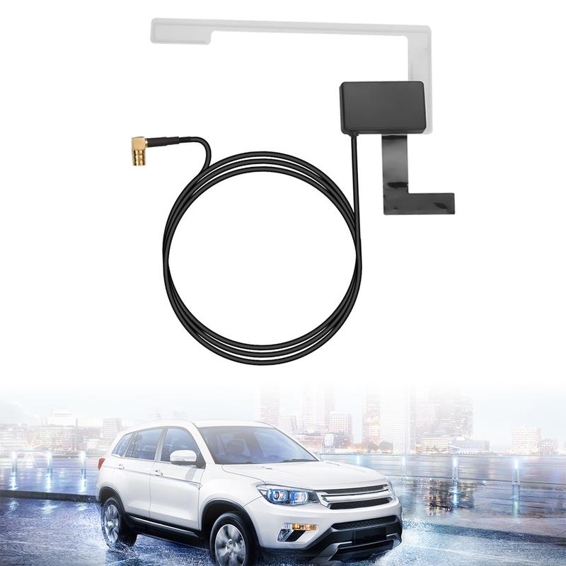 SMA/SMB Plug DAB/DAB+ Enhance Devices Car Radio Aerial Antenna Windshield Mounting Signal Booster For Pioneer Kenwood JVC Sony