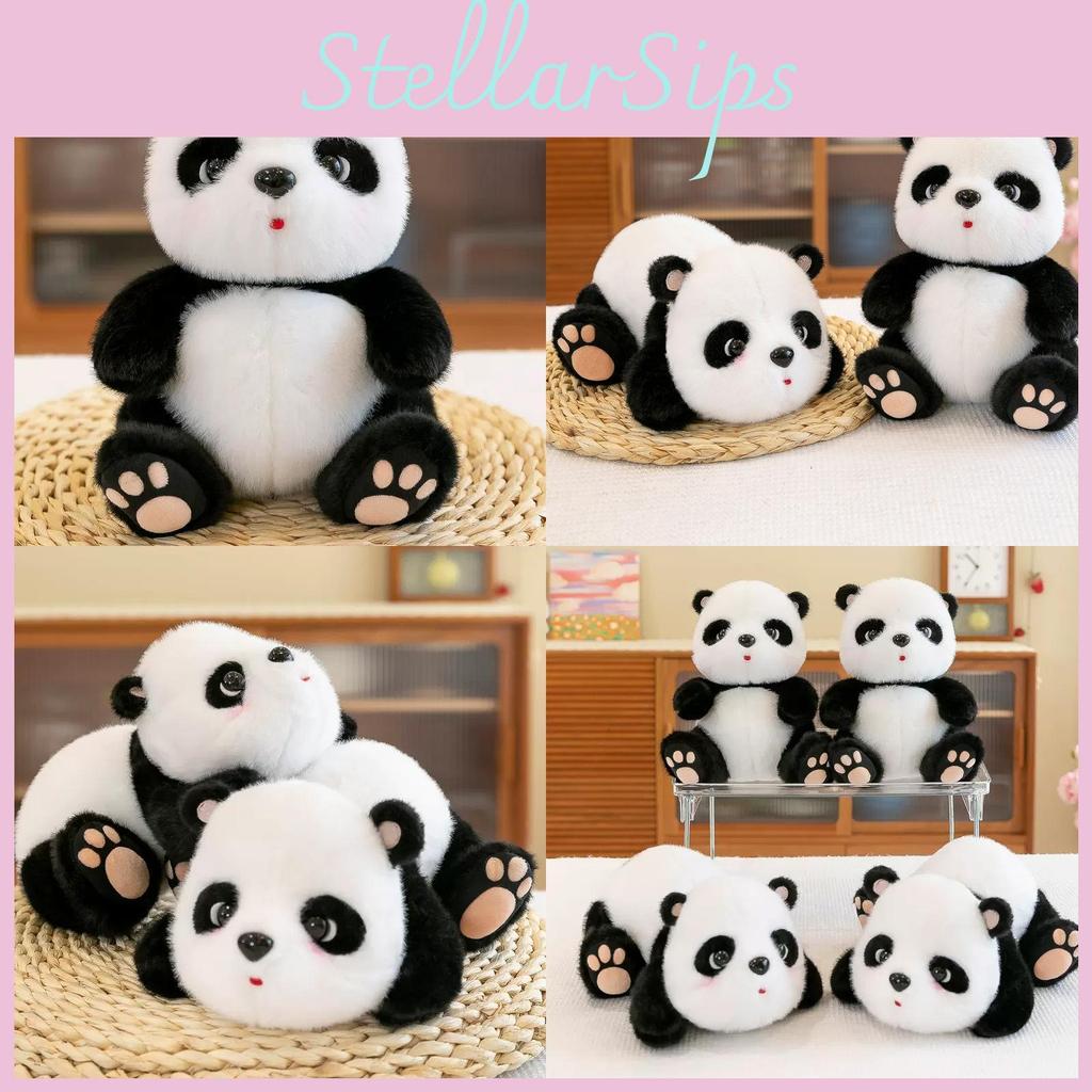 Cute Cartoon Panda Plush Toy Doll Girls Kids Sleeping Companion Gift Birthday