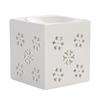 Ceramic Hollow Oil Burner With Candle Holder Incense Burner Romantic Essential Oil Incense Aroma Diffuser Oil Stove Home Decor