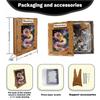 Colorful Dragon Puzzle Decorative Ornament Gift Guochao Transparent Acrylic Puzzle