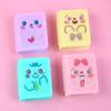 Book Shape Pencil Eraser Sharpener Set Less Rubber Debris Pencil Cutting Tools  Student