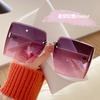 Sunglasses Women's High End Feeling Insyear Sun Protection and Ultraviolet Rays Large Face Slimming Sunglasses