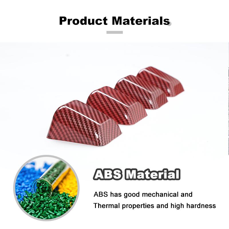  ABS Dach Griff Dekoration Abdeckung Aufkleber Fit Für Dodge Challenger 2010 Up Auto Ornament Innen Zubehör