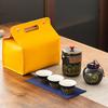 Travel tea set Small set Portable Kung Fu outdoor express cup Business souvenir white porcelain tea set