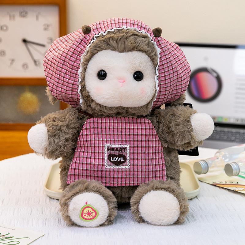 Plush Lamb Soft Toy With Pp Cotton Filling For Baby And Kids Gift