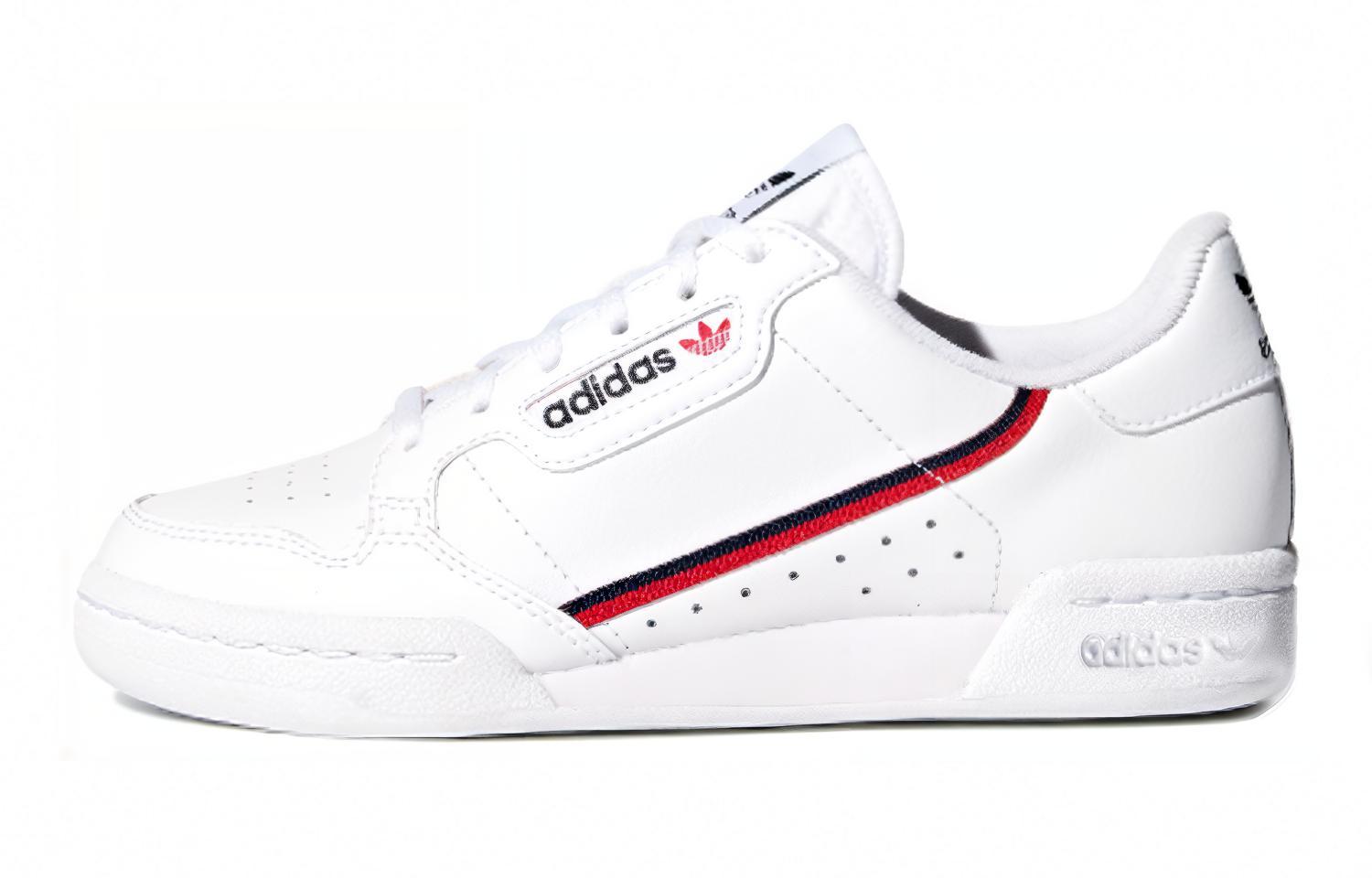 Adidas Continental 80 J  White Navy Scarlet  F99787 40