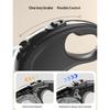 Ergonomic Grip Retractable Dog Leashes with Automatic Durability and Easyly Control for Effortlessly Handling