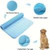 Cooling Dog Mat Summer Pad Mat For Dogs Cat Ice Silk Blanket Sofa Breathable Pet Dog Bed Summer Washable For Small Large Dog Cat
