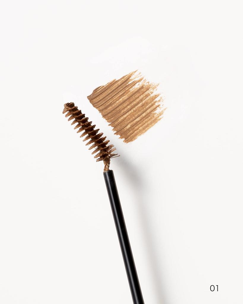 Fujiko Magical Eyebrow Color 01 Natural Brown 3g Eyebrow Mascara Natural 3D Beautiful Eyebrows Smudge Proof