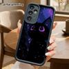 Phone Case: 2D flat Samsung Galaxy A34 A35 M05 M06 S20 S22 S21 FE Plus 5G protective case, dark starry style, perfect Christmas and Halloween holiday 