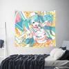 Cutecore Hatsune Miku Tapestry Room decoration Home Decoration Tapestry Decor Accessories Cute Room Decor