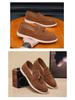 Plus Size Women's 2025 Casual Low-Top Moccasins and Men's Cross-Border Loafers