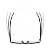 Unisex Square Reading Eyeglasses Durable + 1 . 0 ~ + 4 . 0 ComputerEyeglasses DurableReplaceableLensesforMaleandFemaleEyewear