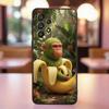 Tung Tung Sahur Anime Art For Samsung A41 A35 A34 A33 A32 A25 A24 A23 A21s A06 A05 A04 A03 Note 10 20 Ultra 5G Black Case