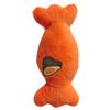 Plush Candy Pet Chewing Toy Bite Resistant Squeaky Toy Interactive Anxiety Reduction Teething Toy