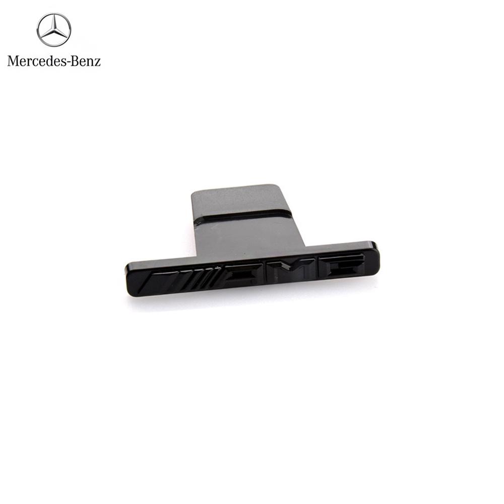 

ABS 3D AMG Logo Emblem Car Front Grille Badge For Mercedes Benz w211 W124 W169 W176 W177 W202 W203 W204 W205 W210 accessories чёрный