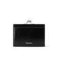 Fennec Crinkle Hearty Frame Wallet - Black
