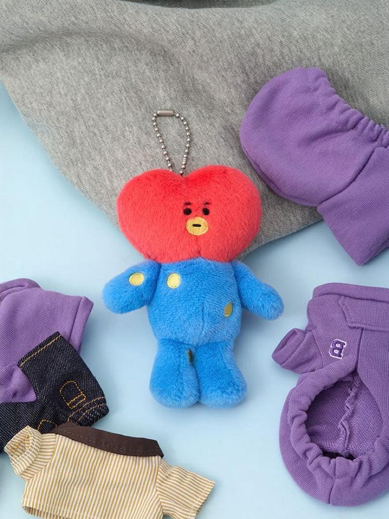 [USED] BTS TATA BT21 Petit Closet Plush Keyring