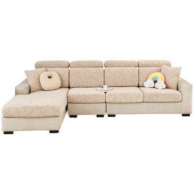 Peluş Kanepe Koltuk Minderi Kapak Oturma Odası Için L Şekilli Kanepe Için Elastik Kanepe Koltuk Kılıfı