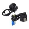 2Pcs Motorcycle Handlebar Switch 7 8in 22mm Left Right Turn Signal Horn Headlight Control Switch for 125 YBR125