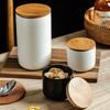Nordic Ceramic Sealed Tea and Cereal Storage Canister for Kitchen