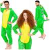 Dámské kigurumi pyžamo overal krokodýl teplý jednodílný kostým XL Onesie Kostým A105 - L
