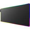 KTRiO RGB Gaming 80cm X 30cm X Compatible with Laser and Optical Suitable for Office and Home Mousepad, Large, 0.4cm, Mice, LED, Black. Use.