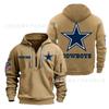 Dallas Cowboys NFL Hoodie Mens Oversized Streetwear Pullover With Classic Digital Print