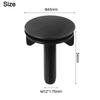 Tap Hole Cover Black Tap Hole Cover For Kitchen Organization 45 Mm Diameter Cover Nut For Secure Fit For Standard Sink Holes