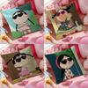 Cute Funny Handsome Personality Girl Pillow Case Pattern Printed Pillowcase for Living Room Sofa Cushion Cover  Bedroom Decor