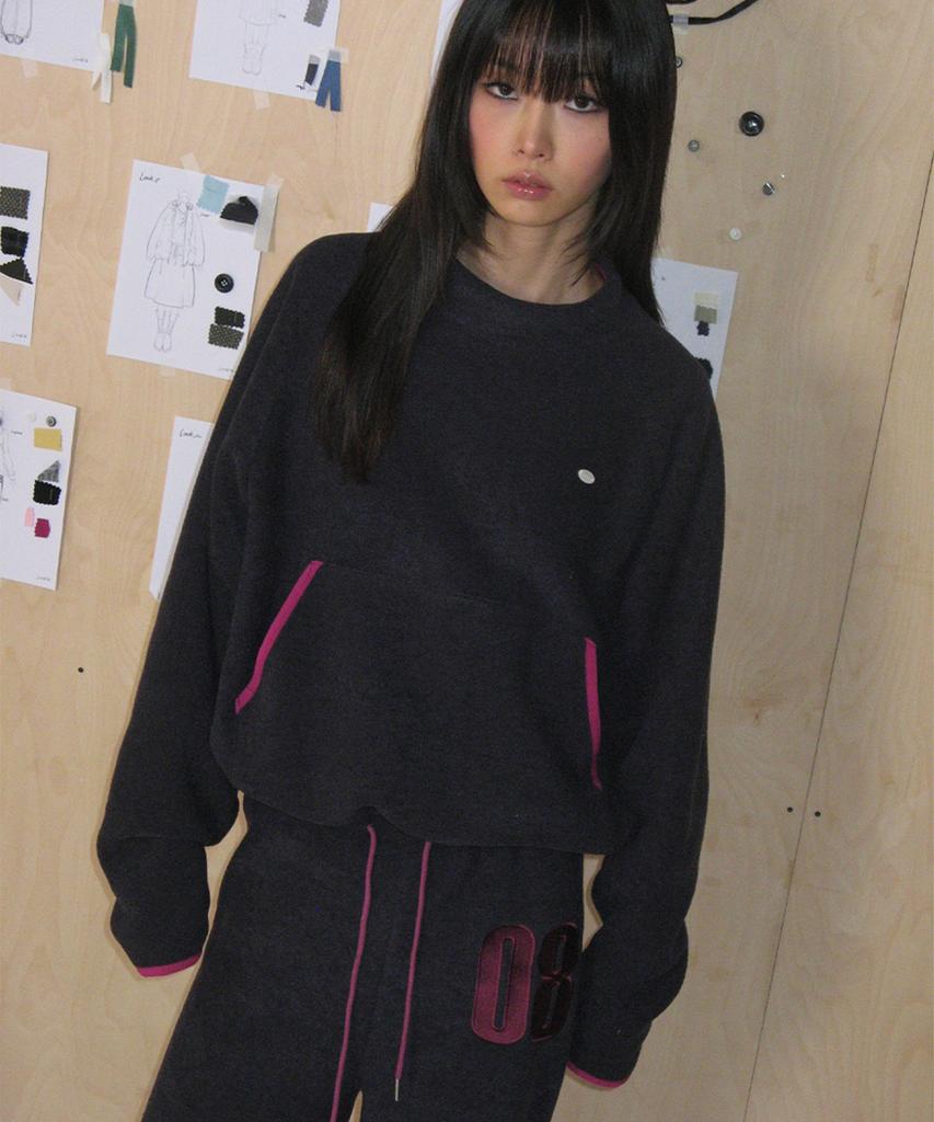 Onseuka Halfneck Raglan Longsleeve (Navy)