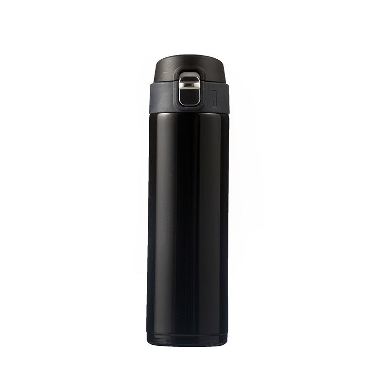 Students Go To School Thermos Cup Creative Bullet Cover Direct Drinking Water Cup Simple Solid Color Durable and Practical