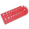 Nut and Bolt Thread Checker Aluminium Alloy Accurate Metric Screw Bolt Size and Thread Gauge