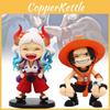 Adorable One Piece Mini Figure Collection Featuring Laughing Ace And Yamato For Enthusiasts