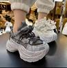 Fashion Women's Vulcanize Shoes 2025 New Outdoor Breathable Women Sneakers Light Breathable Lace-Up Platform Ladies Casual Sneakers