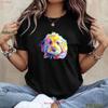 Colorful Goldendoodle T Shirt Cute Dog Lover Bernedoodle Pet Vintage Washed Comfortable Homme Casual Fashion Versatile