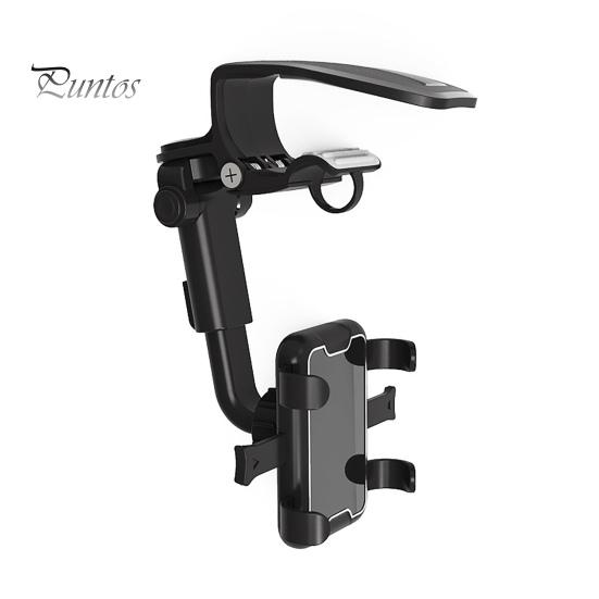 

Автомобильный держатель для телефона, многофункциональный регулируемый универсальный автомобильный солнцезащитный козырек, зажим для мобильного телефона, подставка, GPS-кронштейн для вождения чёрный