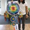 Dream Catcher Wall Hanging, Rainbow