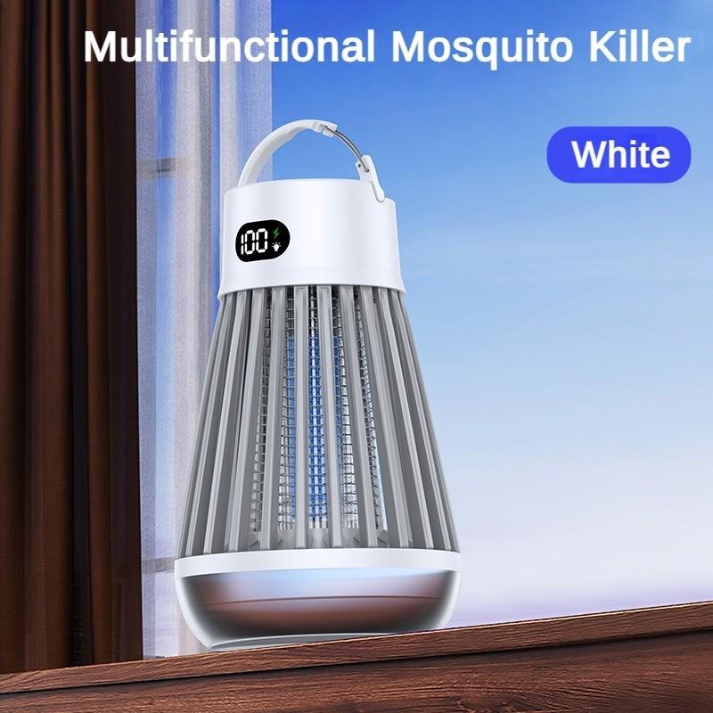 Multifunctional Waterproof Purple Light Mosquito Killing Lamp Household Mosquito Lamp New Indoor High-capacity Lithium Battery Mosquito Repellent Lamp