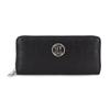 Jada Round Zipper Long Wallet GY-W301 Circle Metal GY-W301 Black Free