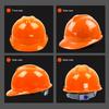 Construction Security Helmet with Ventilation System Adjustable 4-Point Ratchet Suspension Industrial Work Head Protection ABS Hard Hat