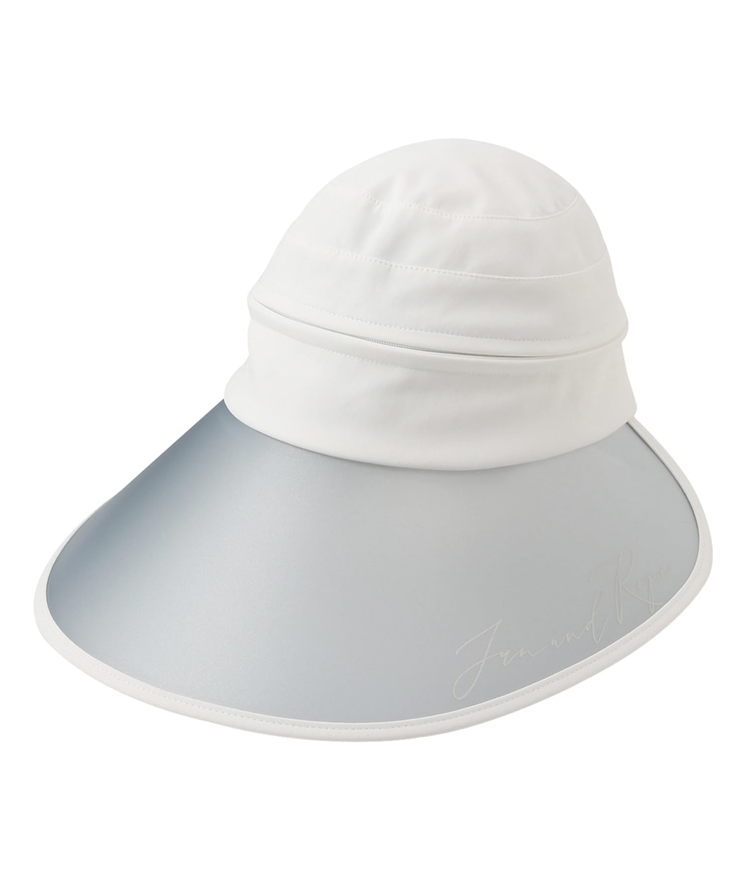 

Jun & Rope Двусторонняя шляпа от солнца с защитой от УФ-лучей (Широкий Брим) для женщин ERU45020 Белый Основной (10)