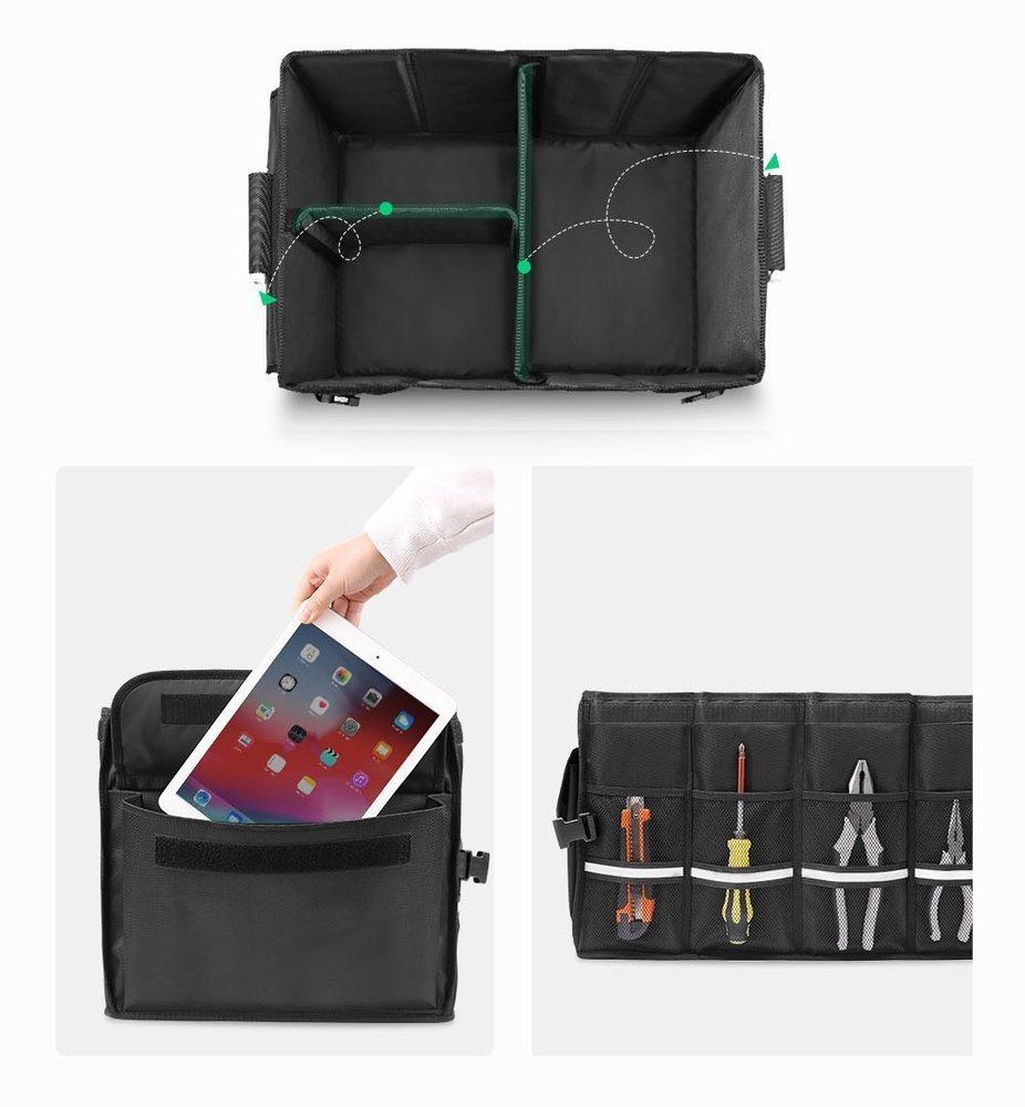 Ugreen Multi-Purpose Trunk Organizer & Cargo Solution - Black (Model LP256 80710)