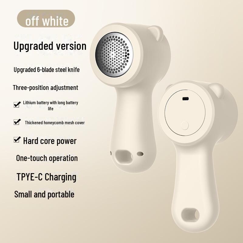 IQ Bear Rechargeable Hair Remover: 2-in-1 Digital Display Portable Trimmer for Household Use