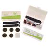 Bicycle Flat Tire Repair Kit Tool Glue-Free Portable Rubber Fetal Repair Bike Inner Tube Puncture Patch Repair Tools