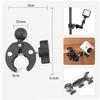Quick Release Camera Mounts Clamps Adjustable 360° Rotation Camera Handlebar Mount Universal Ball Mount Adapter