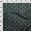oneOone Cotton Flex Dark Green Fabric Batik Diy Clothing Quilting Fabric Print Fabric By Yard 40 Inch