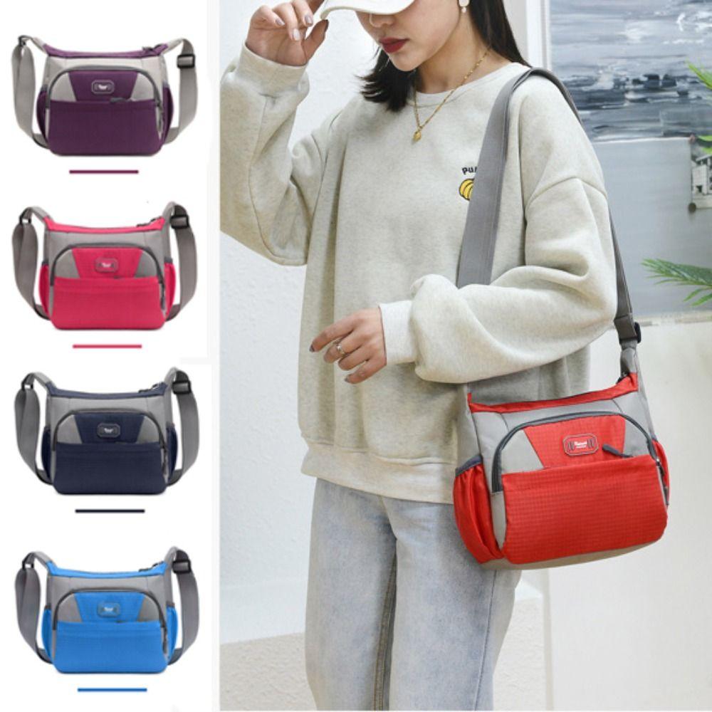 

Водонепроницаемая сумка через плечо Oxford Messenger Bag Fashion Travel Bag Women Men